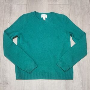 Women’s Crewneck Sweater in Teal